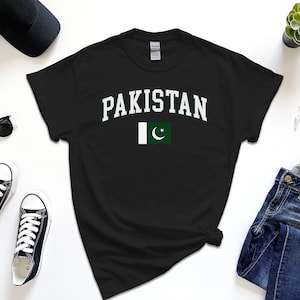 Pakistan Shirt, Custom Pakistan Tshirt, Simple Flag Free Gift Message Insertion