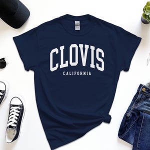 Koszulka Clovis, brama do Sierra City w Kalifornii