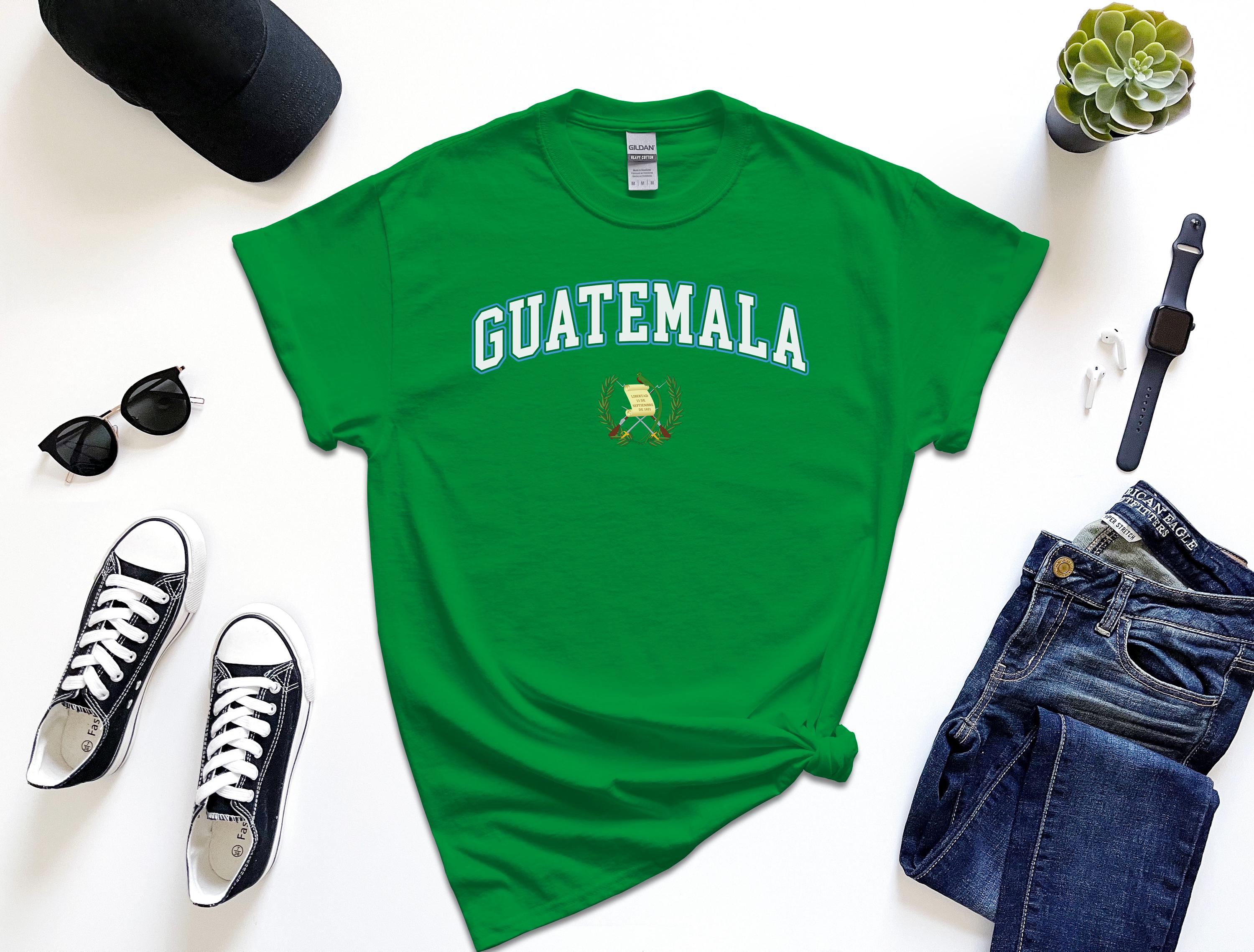 Guatemala Shirt, Coat of Arms of Guatemala Tshirt Country Emblem
