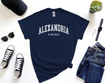 Alexandria Shirt, The Port City of Virginia Tshirt