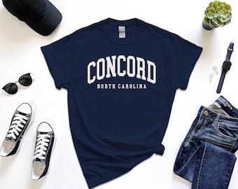 Concord Shirt, The City of North Carolina Tshirt