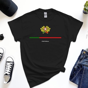 Portugal-Shirt, benutzerdefinierte Flagge in voller Breite von Portugal-T-Shirt Freie Geschenknachricht-Einführung