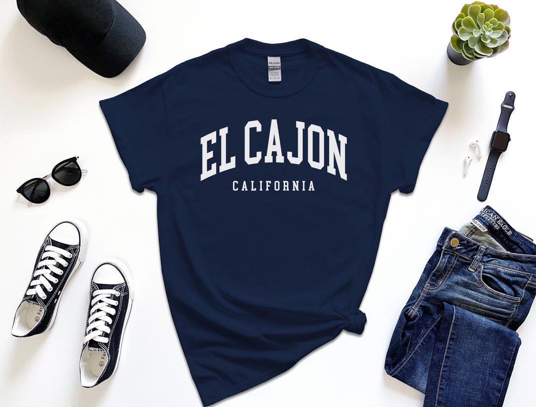 エルカホンシャツ、カリフォルニアのビッグボックスシティTシャツ 
