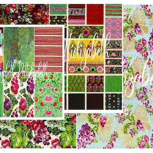 Digital Wallpaper and Floral Papers for Scrapbooking, Crafting, Junk Journals, Greetings Cards, Collage Art, Art Journals & More