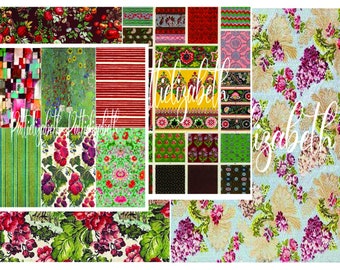 Digital Wallpaper and Floral Papers for Scrapbooking, Crafting, Junk Journals, Greetings Cards, Collage Art, Art Journals & More