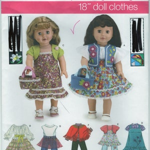 2006 McCall&#39;s 3936 18&quot; Doll Clothes
