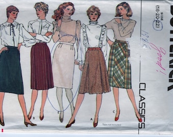 Butterick Sewing Pattern 4618 90s Misses Jacket and Skirt Size 6-8-10 Uncut