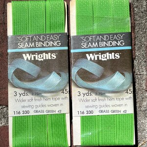 NOS Wrights Nile Green Nahtbindung