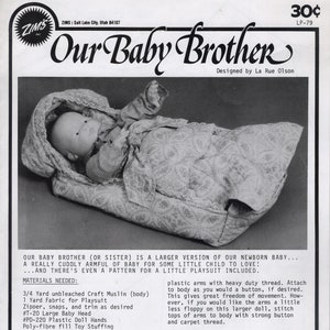 1981 Zim&#39;s Our Baby brother body, dress, and bonnet pattern. Doll Pattern