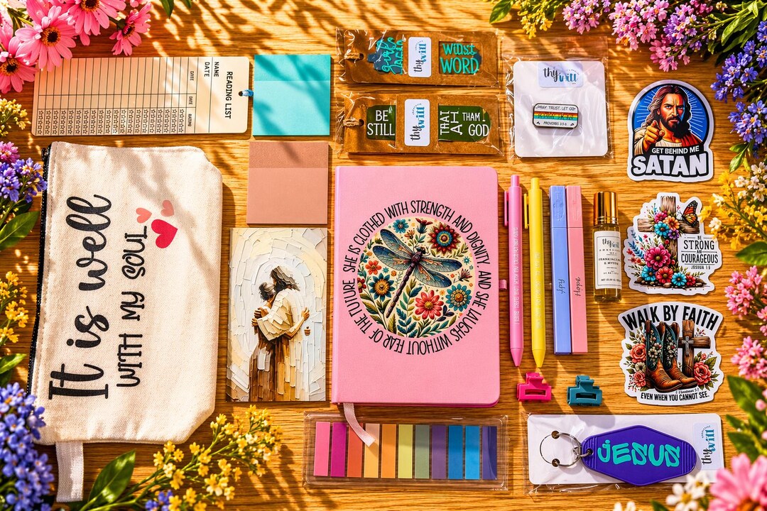 Deluxe Bible Study Journaling Kit | Faith Gift Set - Etsy