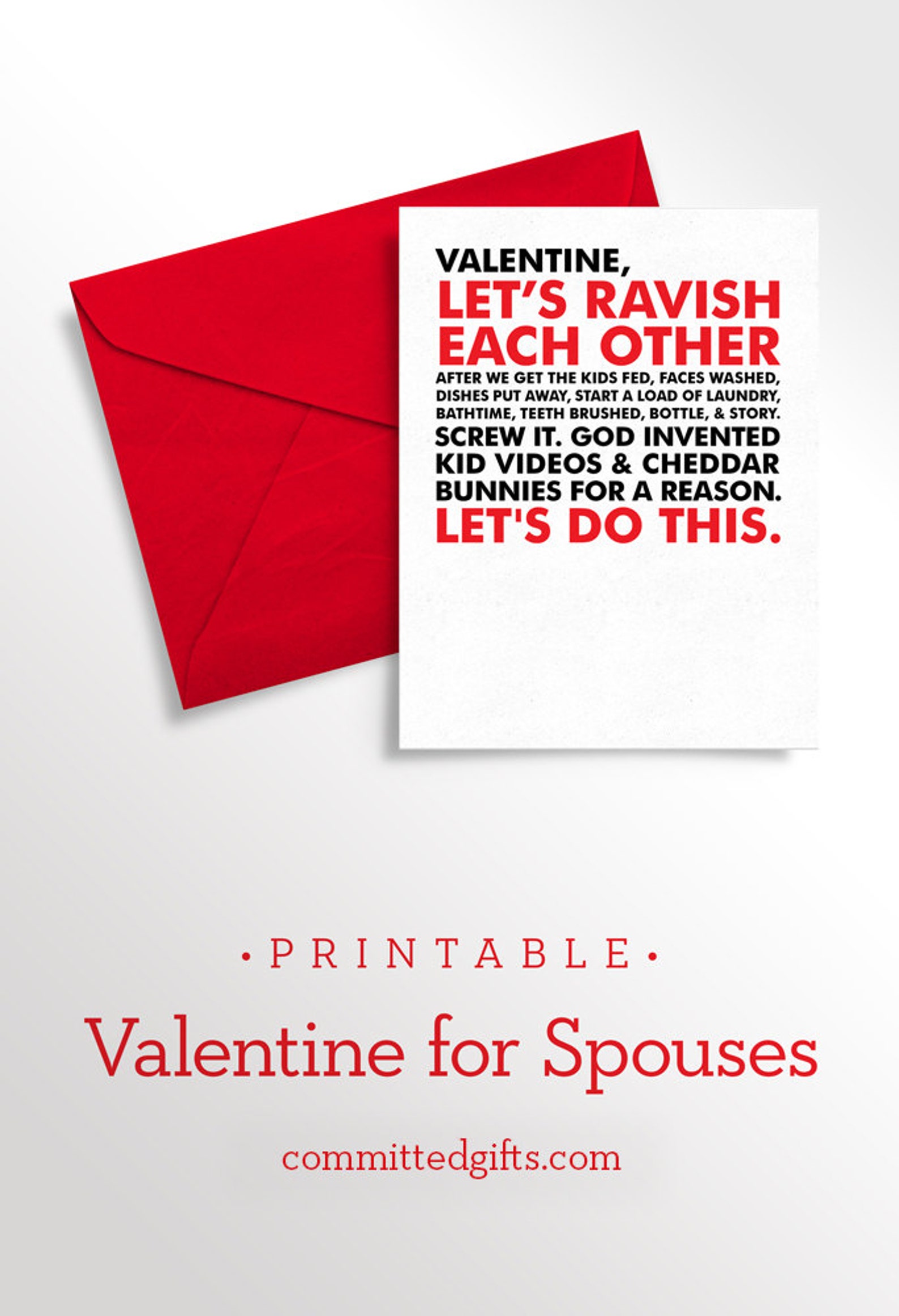 Printable Valentine for Husband Printable Valentine for Wife Naughty ...