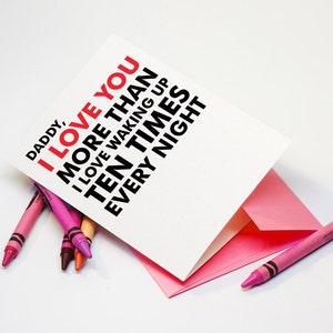 Printable Dad Valentine Card | Baby's First Card to Daddy | Funny Love ...