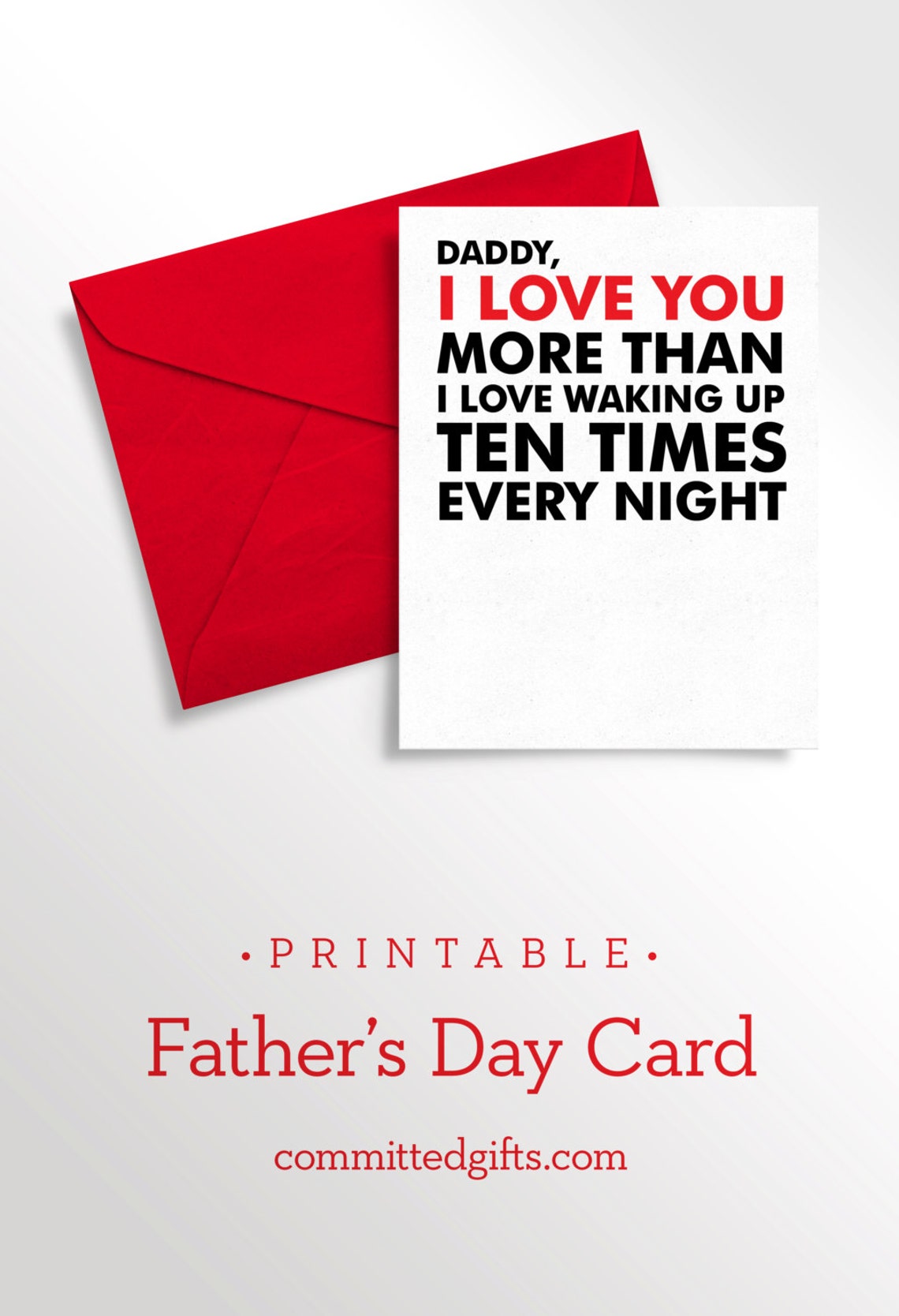 Printable Dad Valentine Card Baby's First Card to Daddy - Etsy
