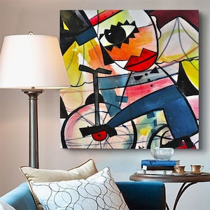 Life is a Circus Canvas Print, African American Art, Black Art, Wall Art,Home Decor Art, Watercolor Art,Abstract Art, Wall Art, Gift for Her