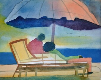 Impresión de acuarela, arte afroamericano, arte negro, arte mural, decoración del hogar, arte de acuarela, arte abstracto, arte africano, arte negro