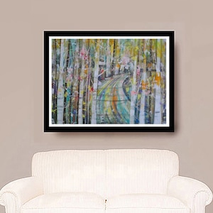 Landscape Print, Landscape Art Print, Landscape Wall Art, Gift for Her, Mother&#39;s Day, Landscape Painting, Printable Art, Wall Art