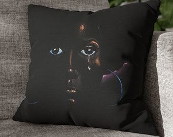 Soul Sister Pillow Cover, Decorative cover, accent pillow, decorative pillow, throw pillow covers, african american art