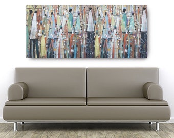 Abstract Canvas, African American Art, Canvas Art, Wall Art,Home Decor Art, Canvas Painting,Abstract Art, Wall Art, Gift Ideas, Gift for Her