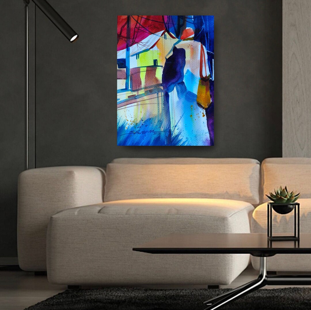Going to My Sanctuary Canvas, African American Art, Canvas Art, Canvas