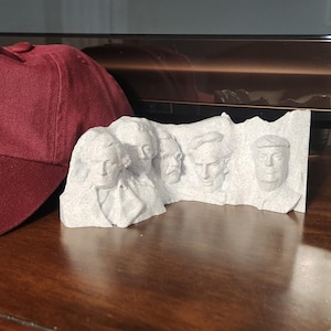 Mount Trumpmore. Trump on Mount Rushmore