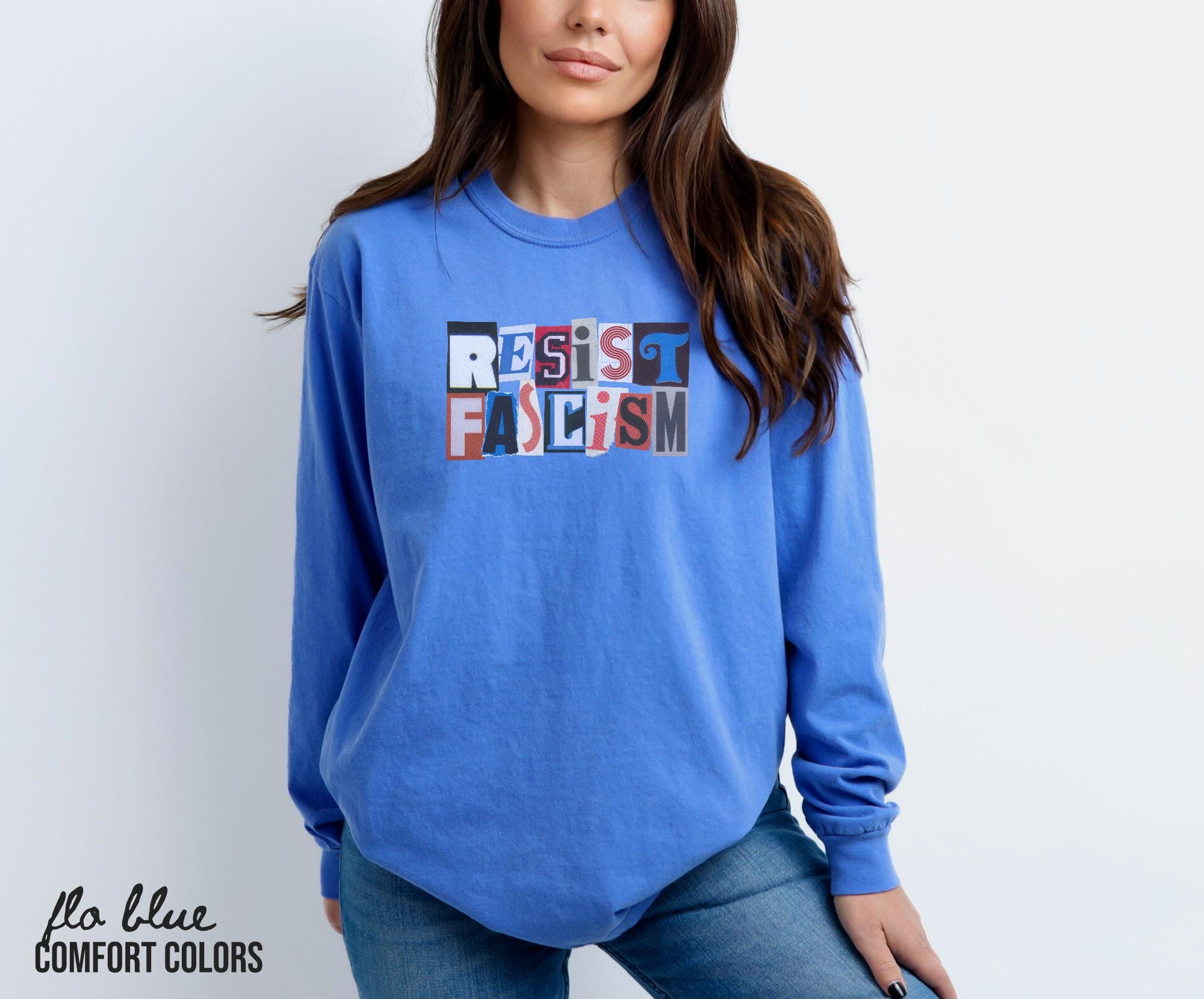 Resist Long Sleeve Shirts - Etsy