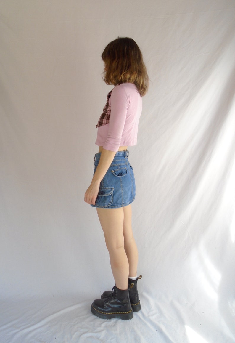 pink y2k crop top