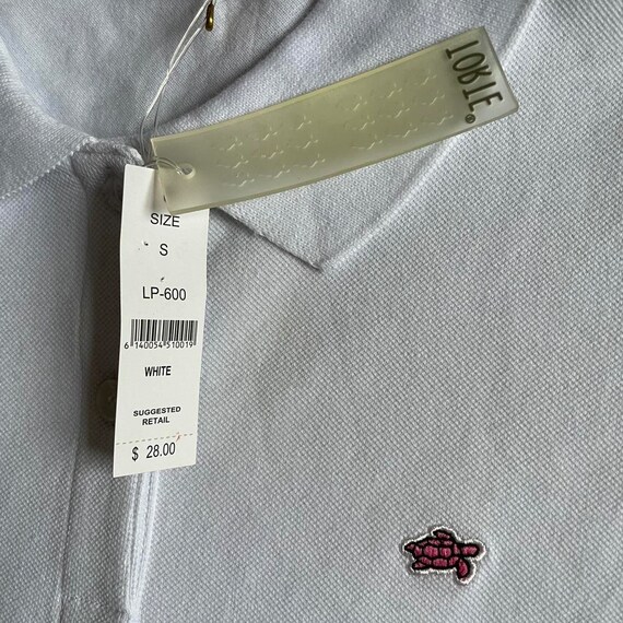 NWT vtg y2k white short sleeve polo - vintage 00s… - image 4