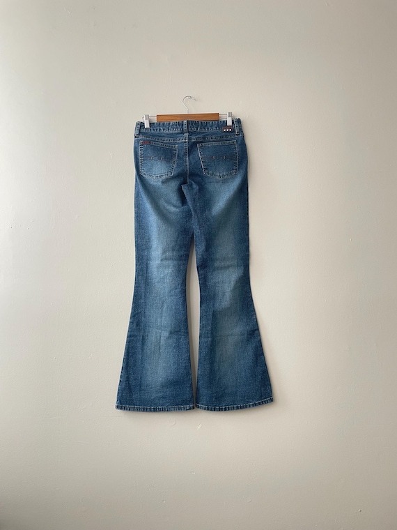 Mudd Jeans Y2k Low Rise Bell Bottom Flare Jeans - Vintage 00s - S