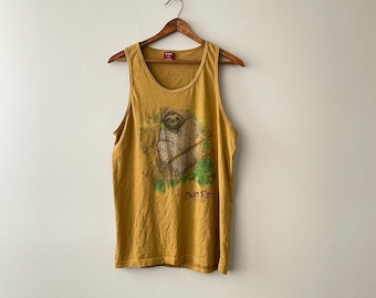 Costa rica Y2K Reise-Grafik FAULTIER gedrucktes Tank - vintage 00s - s / m