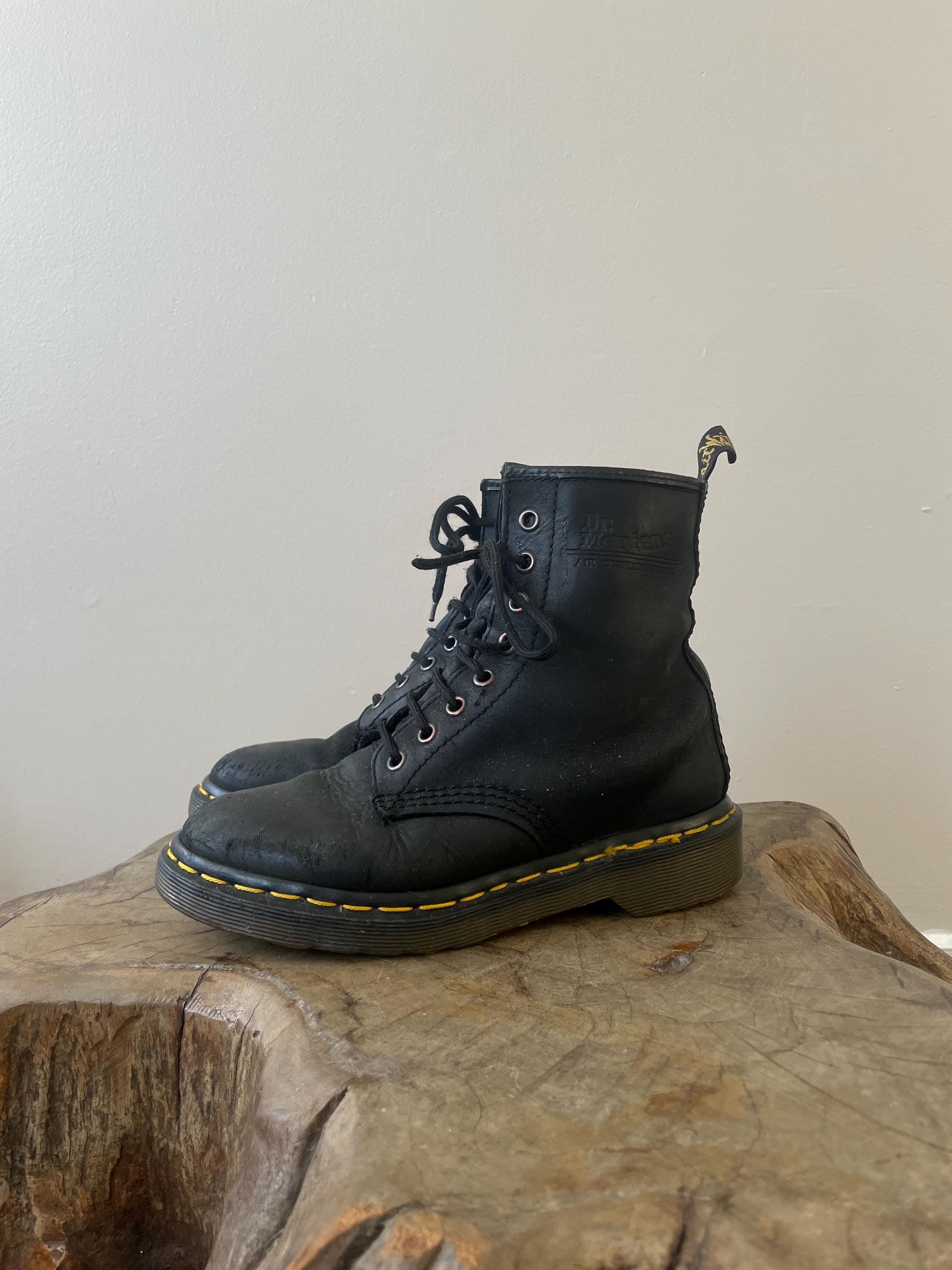 2000s Style Boots - Etsy 00s grunge sidezip boots real leather