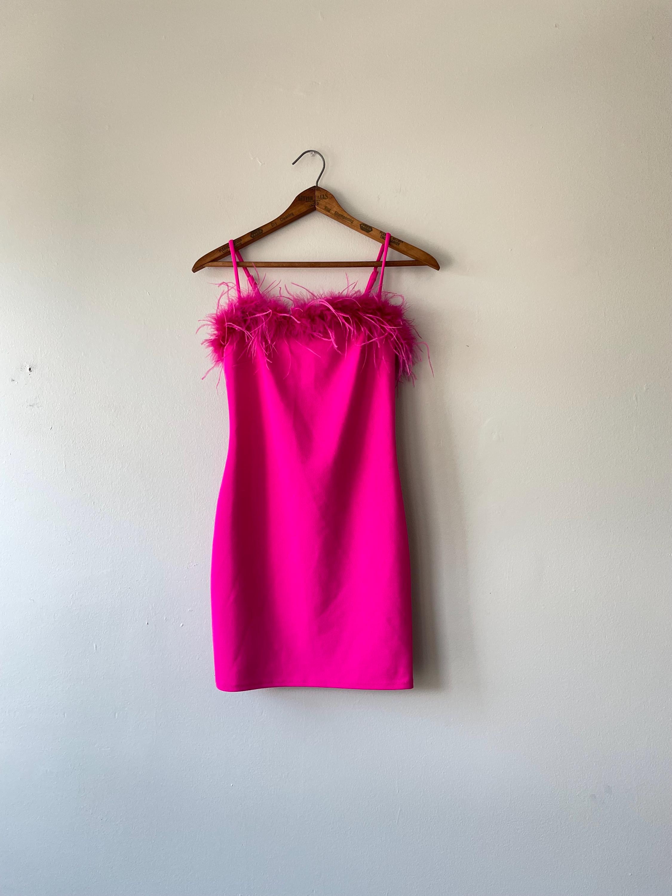navy blue dress for baby girl XS 90s Tara Jarmon Hot Pink Linen Mini Dress – Flying Apple Vintage