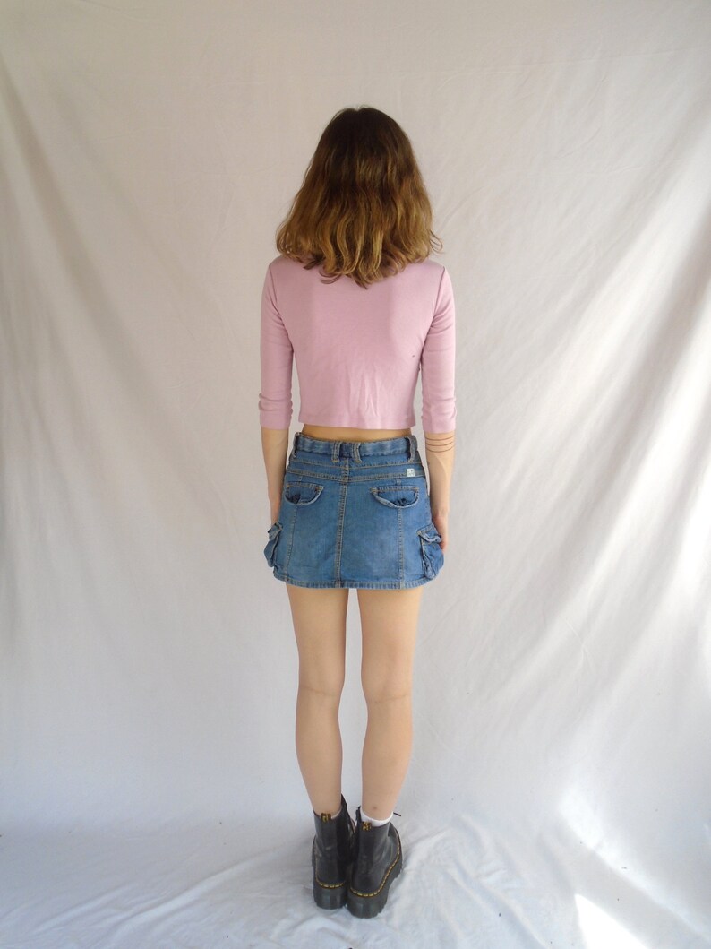 pink y2k crop top