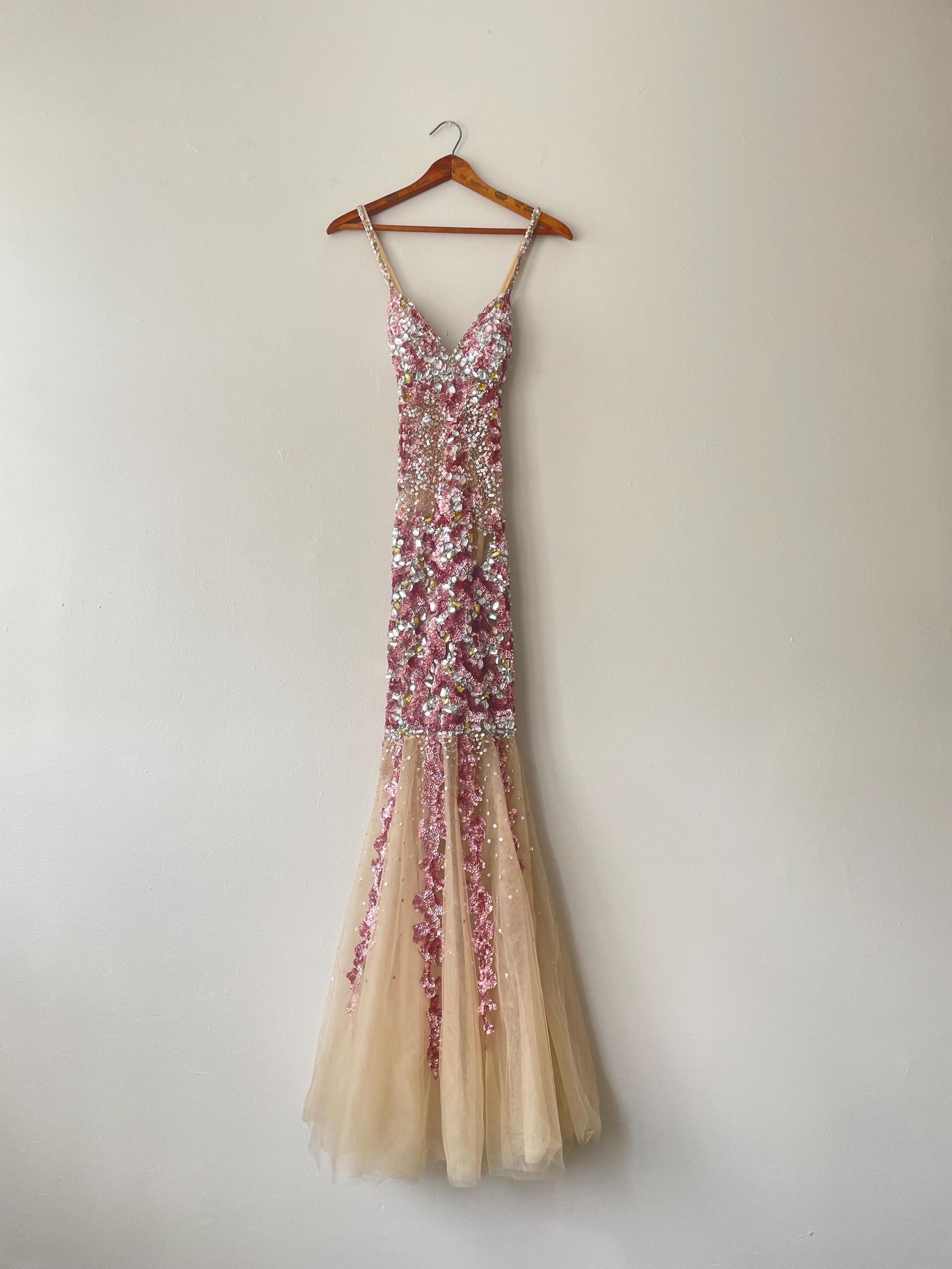 off white prom dress KissProm Silver Princess A Line the Shoulder Corset with Lace Ruffles, Silver / 2 VENDOR COLOR-NAVY Color:BLUSH size long white formal Dress The Population Women's