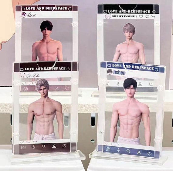 Deep Space Love Acrylic Costume Display | 10 Outfits | Desk Accessory,실러스 자비에 커플 제인 웨딩 라파엘,DIY costumes and accessories.
