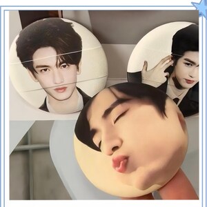 Zhang Linghe  Cotton Marshmallow Makeup Sponge,Wet & Dry Dual-sided Printed Powder Puff