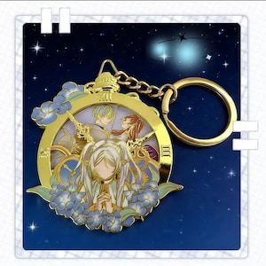 Frieren Beyond Journey's End Metal Spinning Charm 6 cm - Layered Anime Nyckelring Ita Bag Decor 葬送のフリーレン