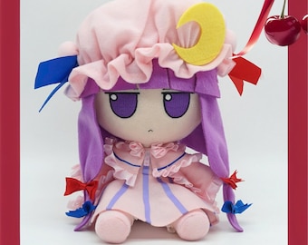 Touhou Project Patchouli Plush - 20cm Stuffed Doll In Stock Anime Collection Gift