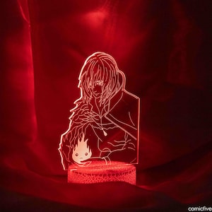 howl,,howl Led light,Howl color changing lighthowl lamp,howl night light,howl desk lamp
