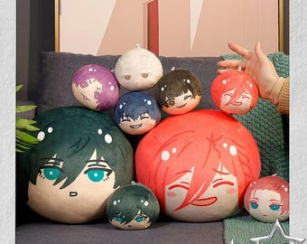 Blue Lock 10cm Keychain & 30cm Plush Pillow, Isagi, Bachira, Itoshi Rin, Itoshi Sae, Chigiri, Mikage, Nagi Handmade Gift