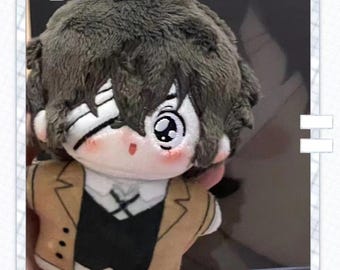 Peluche de estrella de mar de 10 cm de Osamu Dazai de Bungo Stray Dogs, juguete suave, bonito regalo hecho por fans.