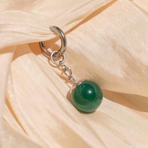 Goku,Goku earrings,environmentally friendly,Goku jewelry,Natural stones,clip or hoop earrings
