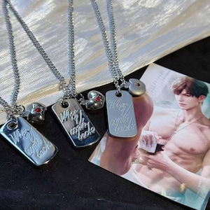Love and Deep Space Caleb When You Come Back Pendant, Caleb Necklace Beautiful Accessories, Necklaces of Different Materials.