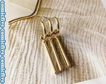 Zoro,zoro COS,zoro earring,Just one ear piercing,zoro jewelry,cosplay,titanium steel,14k gold-plated