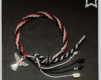 Arknights Knitted Bracelet | Texas SilverAsh Logos Fanmade Game Merch Gift
