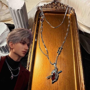 Love and Deep Space, Sylus Necklace Collection,Jewelry Decoration Gift恋と深空,  セイヤ, レイ, ホムラ, 러브앤딥스페이스, 기욱, 심성훈, 이서언