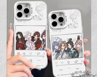 Ashes of the Kingdom Phone Case, Liu Bian Zuo Ci, Compatible with iPhone Huawei Xiaomi, Anime Fan Gift