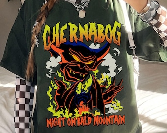 80s〜 チェルナボーグ FANTASIA Tシャツ ディズニー ファンタジア チェルナボーグ Tシャツ - Etsy 日本