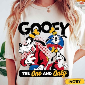 Vintage Disney Goofy Shirt, The One and Only Retro Goofy Tee, Retro Classic Goofy Graphic Tee, Disneyland Family Trip, Funny Goofy T-shirt