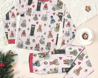 ディズニーキャラクターズ クリスマスパジャマセット、かわいい
