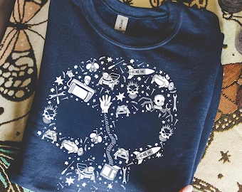 Maglietta Disney Pixar Toy Story Sid's Mutant Toys, maglietta grafica con teschio e giocattoli fai da te, The Big One Rocket, abiti da viaggio Disney per Halloween